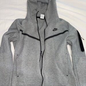 Nike Tech Hooded Performance Gray Jacket